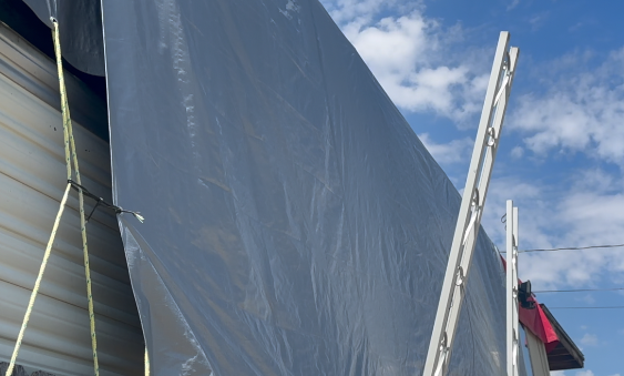 LOOKING FOR ANSWERS: Tombstone family trying to save home after microburst rips house in half