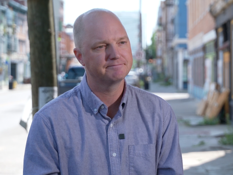 Joe Rudemiller, vice president of marketing and communications for 3CDC: "We really recognized that there was a need to turn our focus north of Liberty," in Over-the-Rhine revitalization.