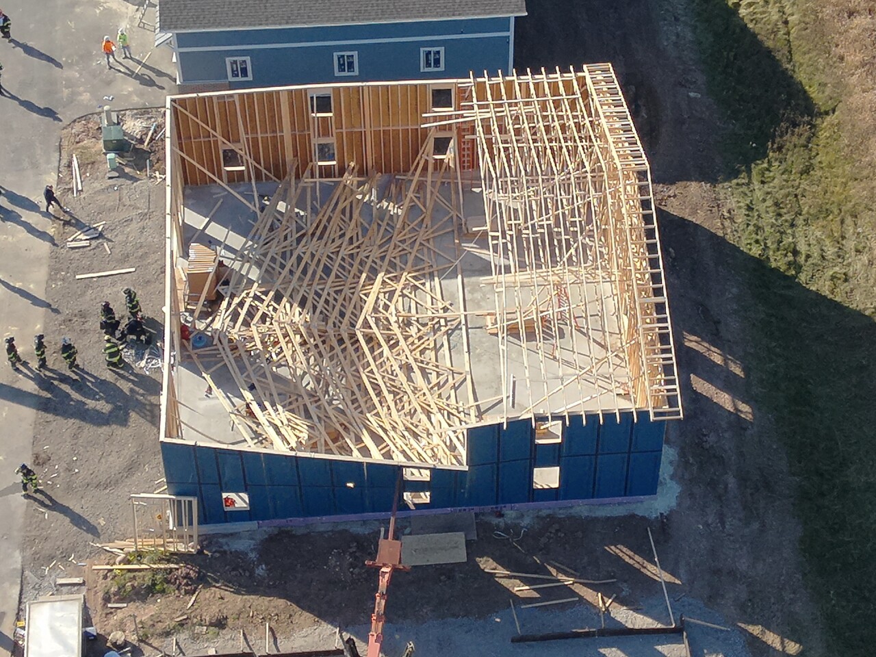 Grafton partial structure collapse