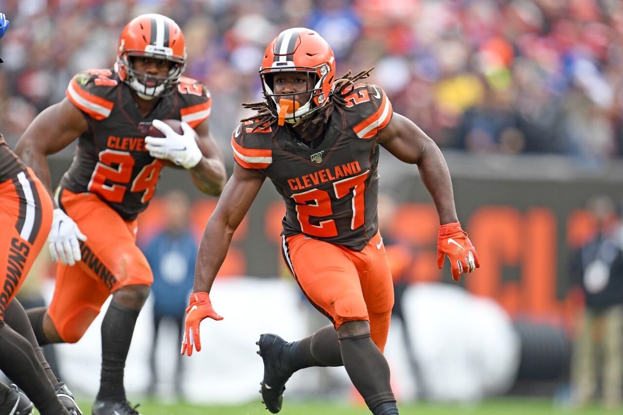 Kareem Hunt Nick Chubb