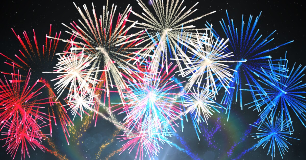 Here’s your summer fireworks schedule!
