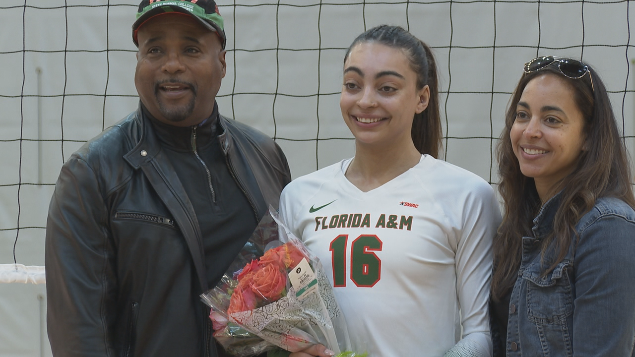 Florida A&M volleyball downs Delta Devils on senior day