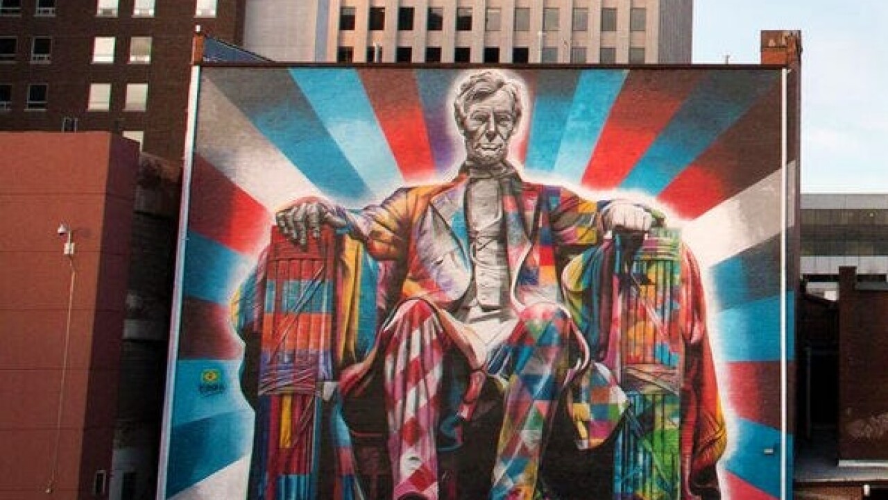 E. Main St. Abraham Lincoln mural named top 20 in the U.S.