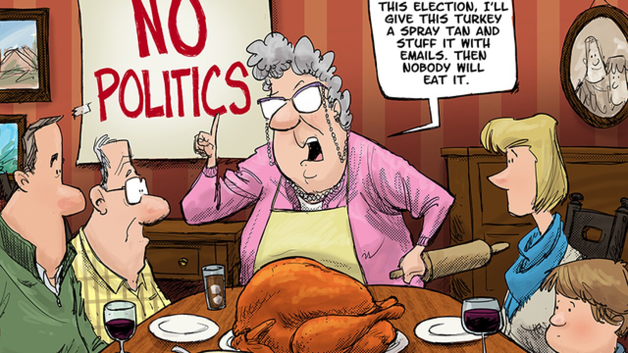 CAPTION THIS: If you can't say anything nice ...