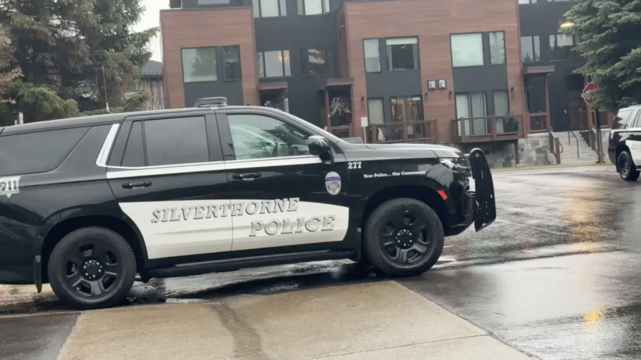 Silverthorne Police Department car