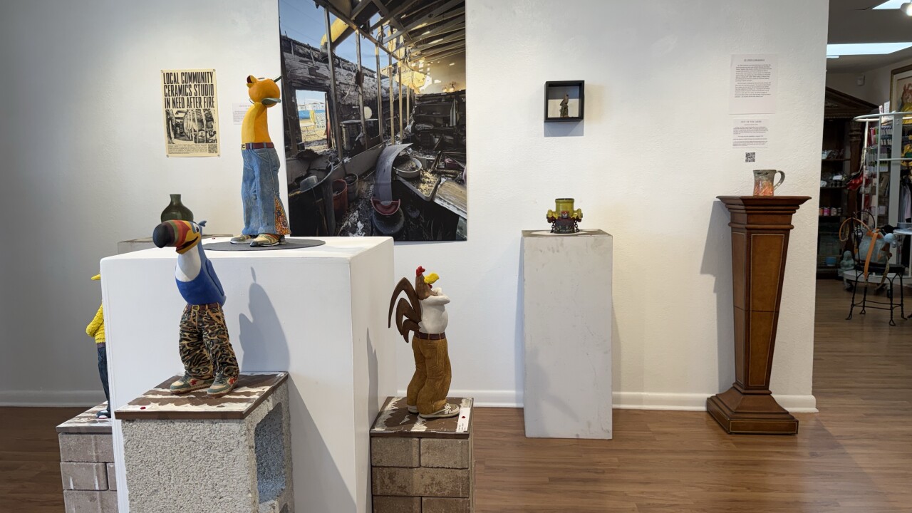 Fundraisers support St. Pete Ceramics after fire destroyed studio earlier this year 