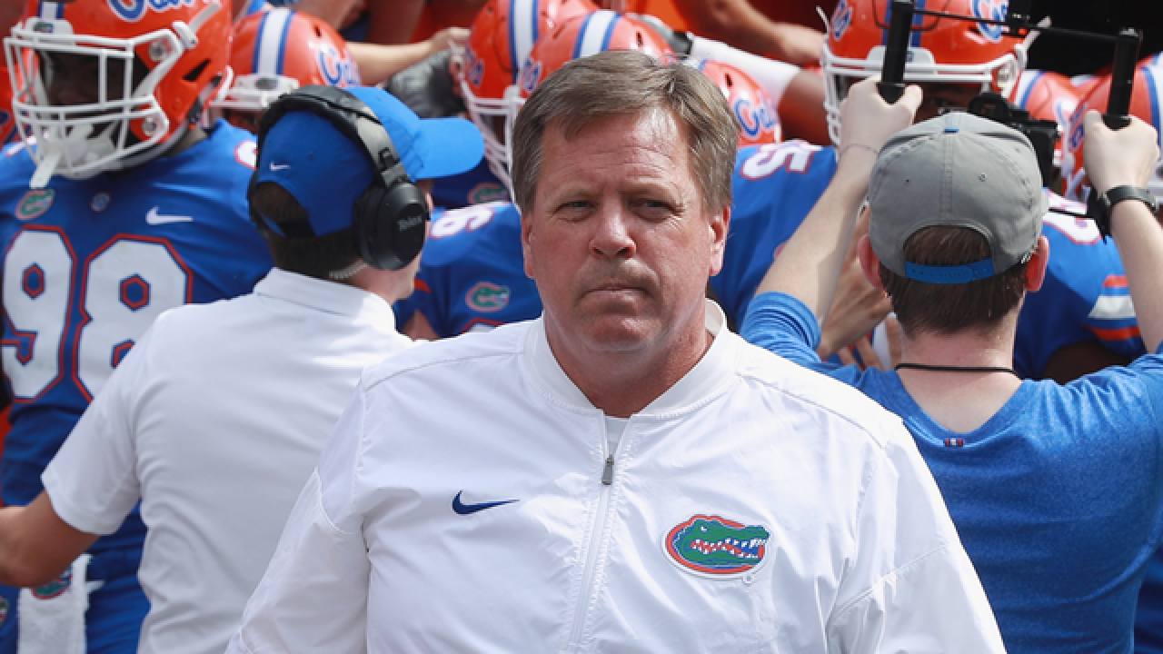 University Of Florida Football Coach Jim Mcelwain Says He Was