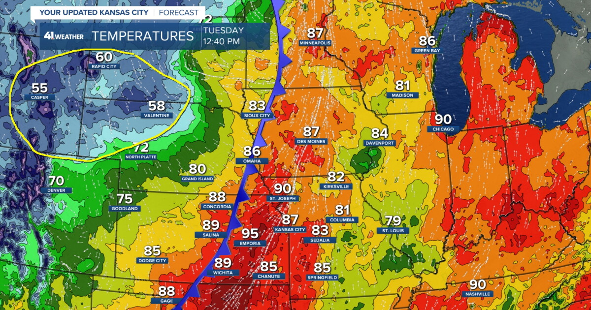 KSHB 41 Weather Blog | Cold front is on Kansas City's doorstep