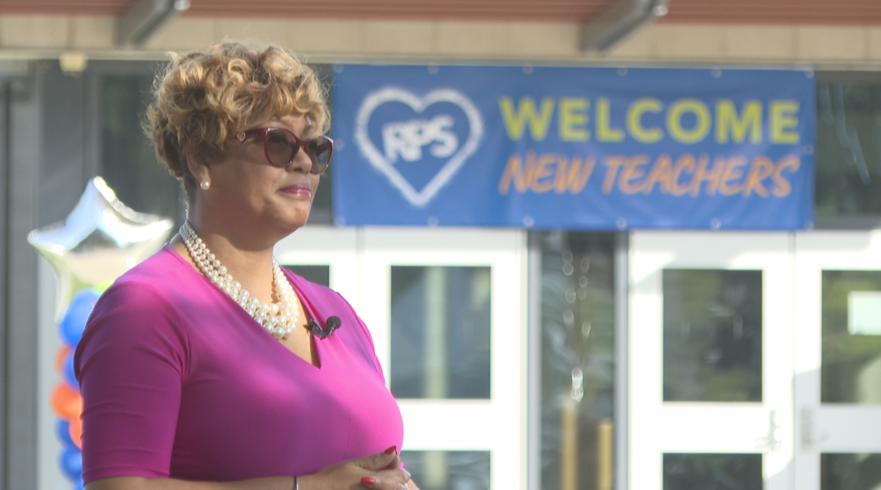 Richmond School Board Chair Dr. Shonda Harris-Muhammed