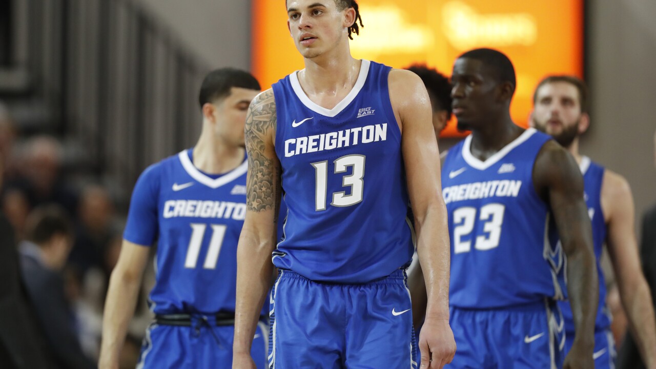 Creighton has its five game win streak snapped at St. John's