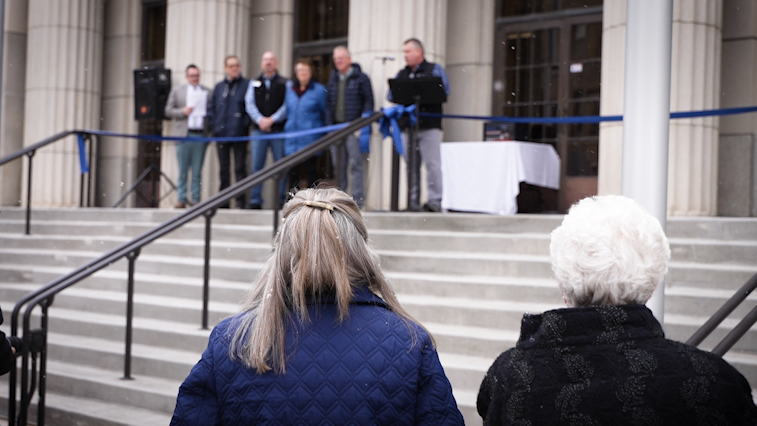 Civic Center ribbon-cutting ceremony