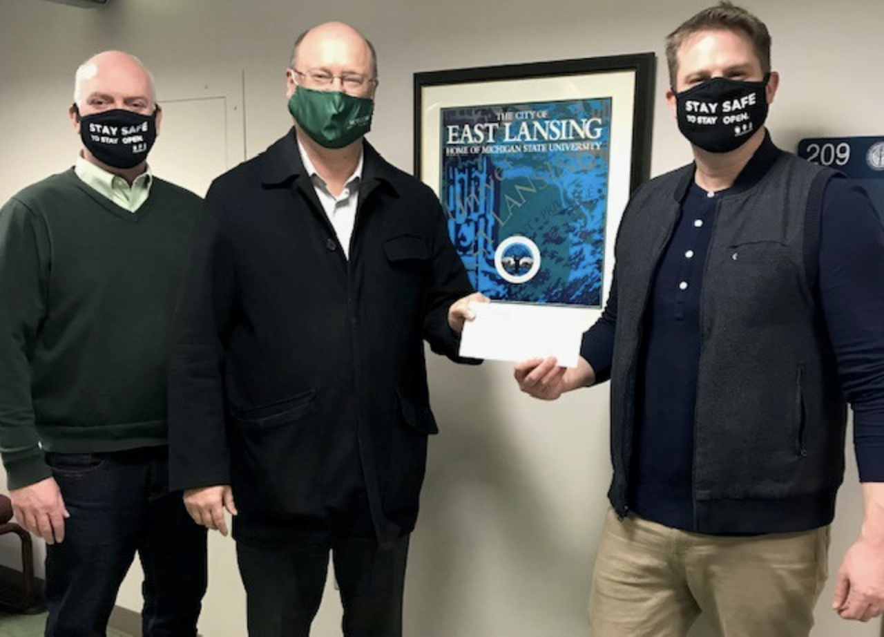 East Lansing Rotary Club donates to crowdfunding campaign