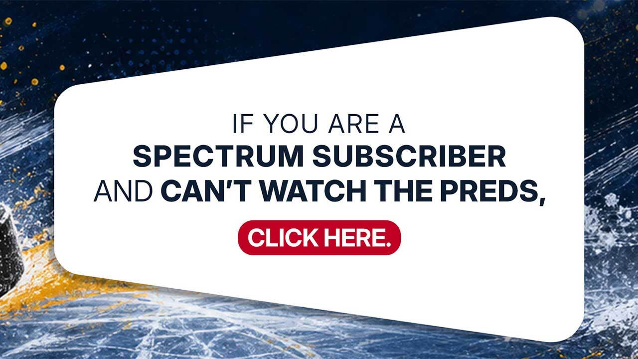 Spectrum, Can't watch the Preds