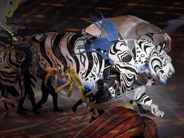 PHOTOS: Winter Olympics opening ceremony kicks off