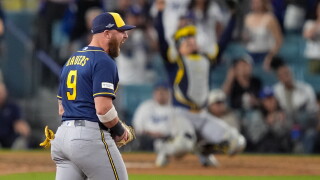 NLCS Brewers Dodgers Baseball