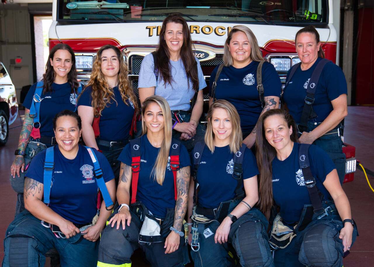 Clearwater fire ladies