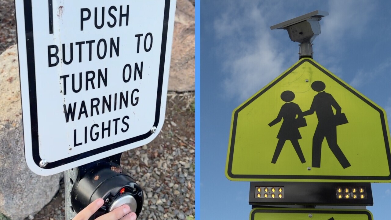 caldwell pedestrian accident safety signs