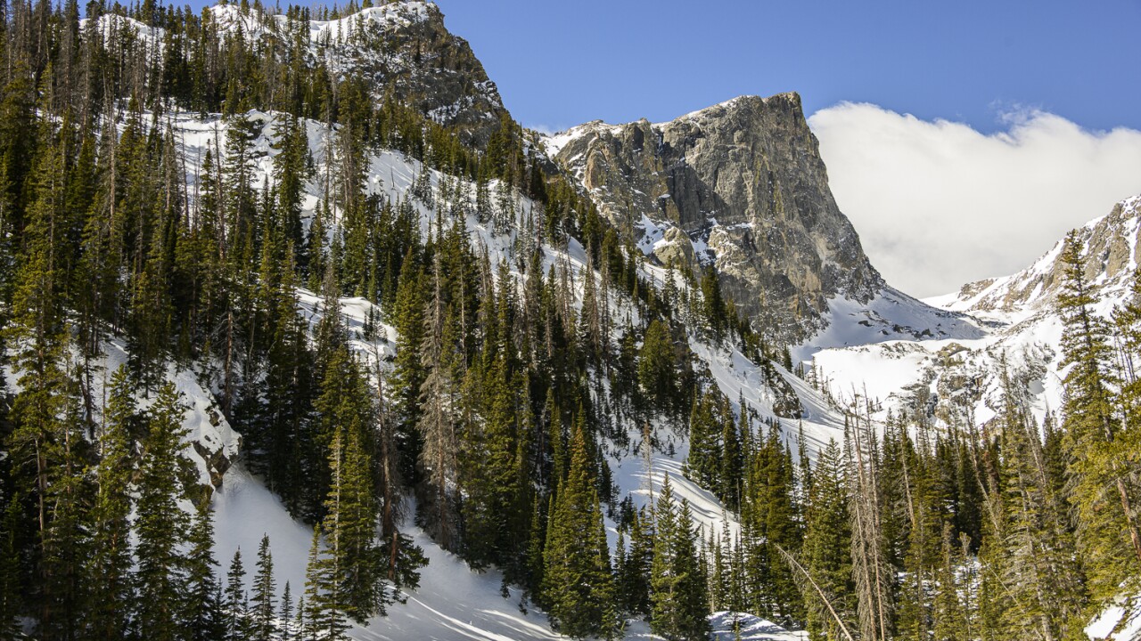 Dream Lake Rocky Mountain National Park