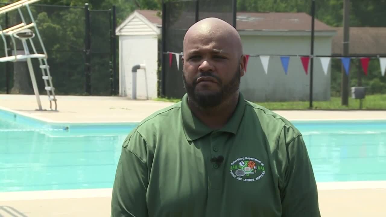 Petersburg Director of Recreation Marquis Allen