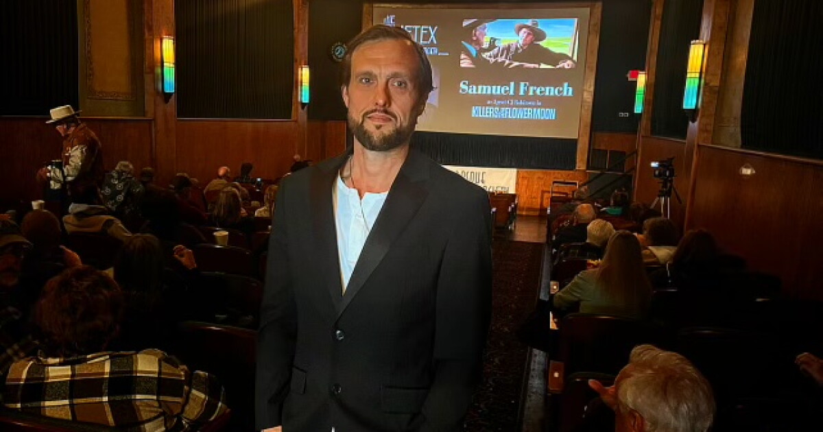 Local actor Samuel French featured in new film 'Killers of the Flower Moon' - Vimarsana News