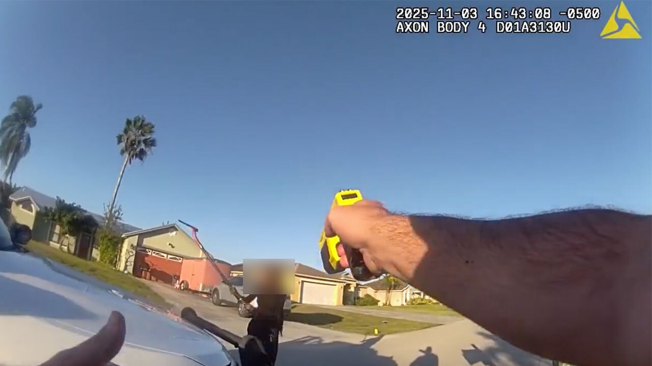 Teen strikes PSLPD car with shovel