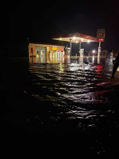 flooding laurel