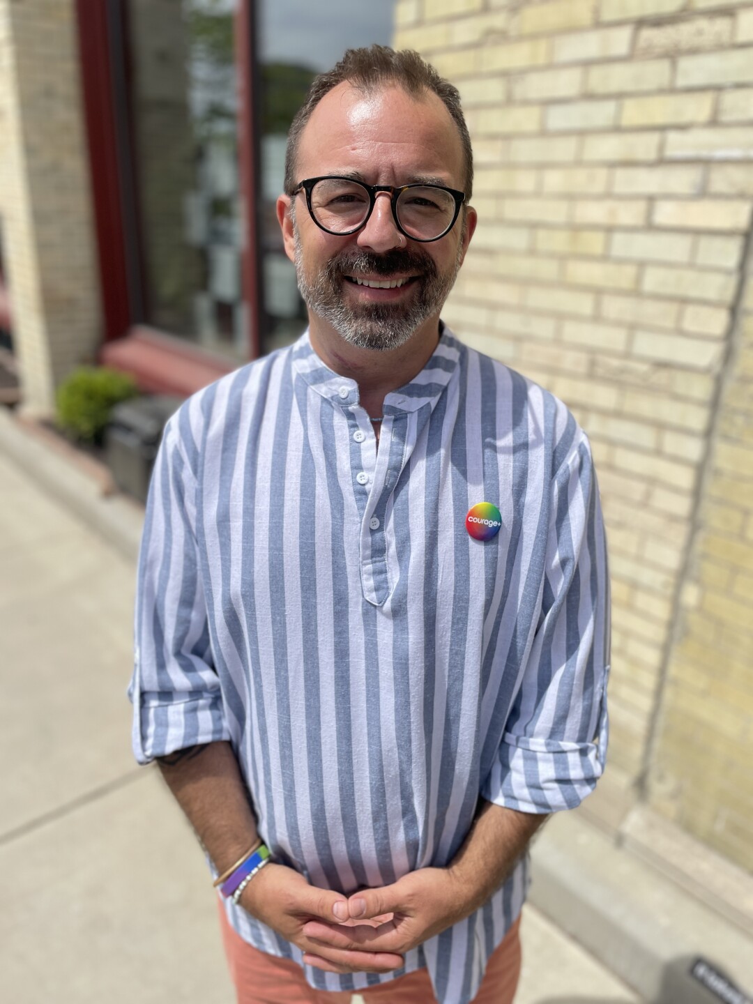 Brad Schlaikowski, co-founder and executive director of Courage+