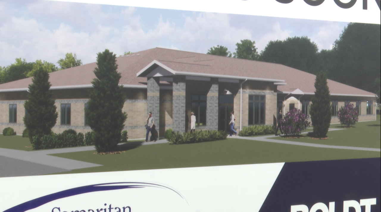 A rendering of the new Samaritan Counseling Center.