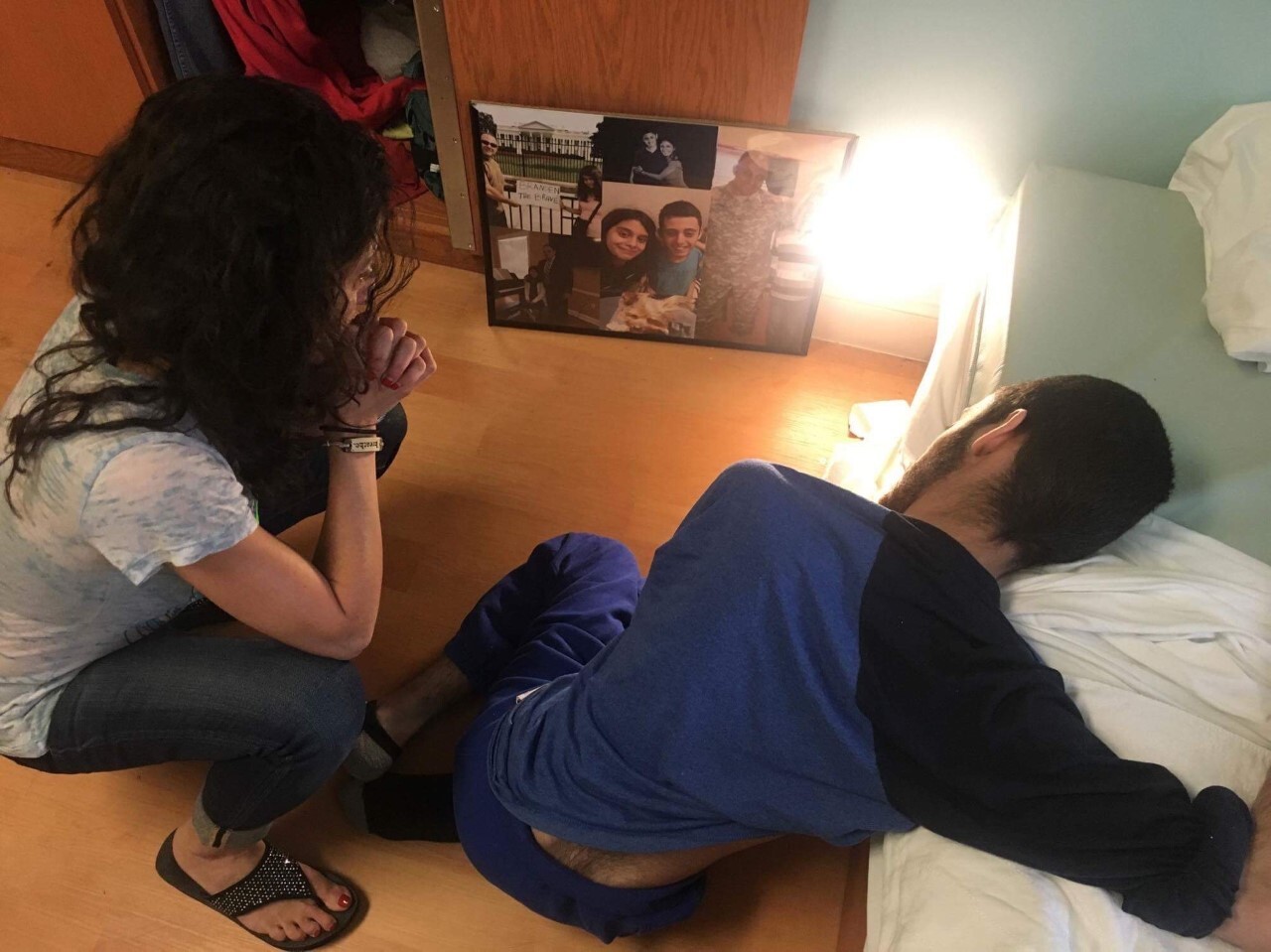 Branden Petro and Renee Hanania