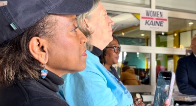 Candidates for Virginia's U.S senate campaign last weekend before big election
