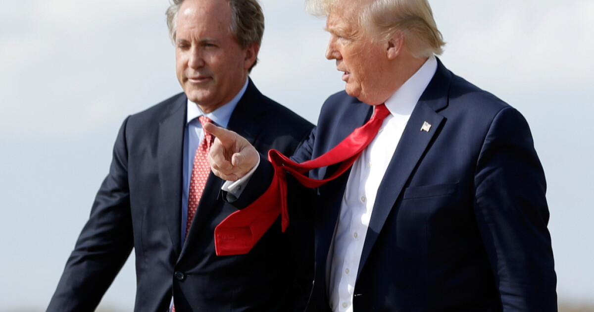 President Trump heads to Texas to boost Ken Paxton ahead of midterm elections