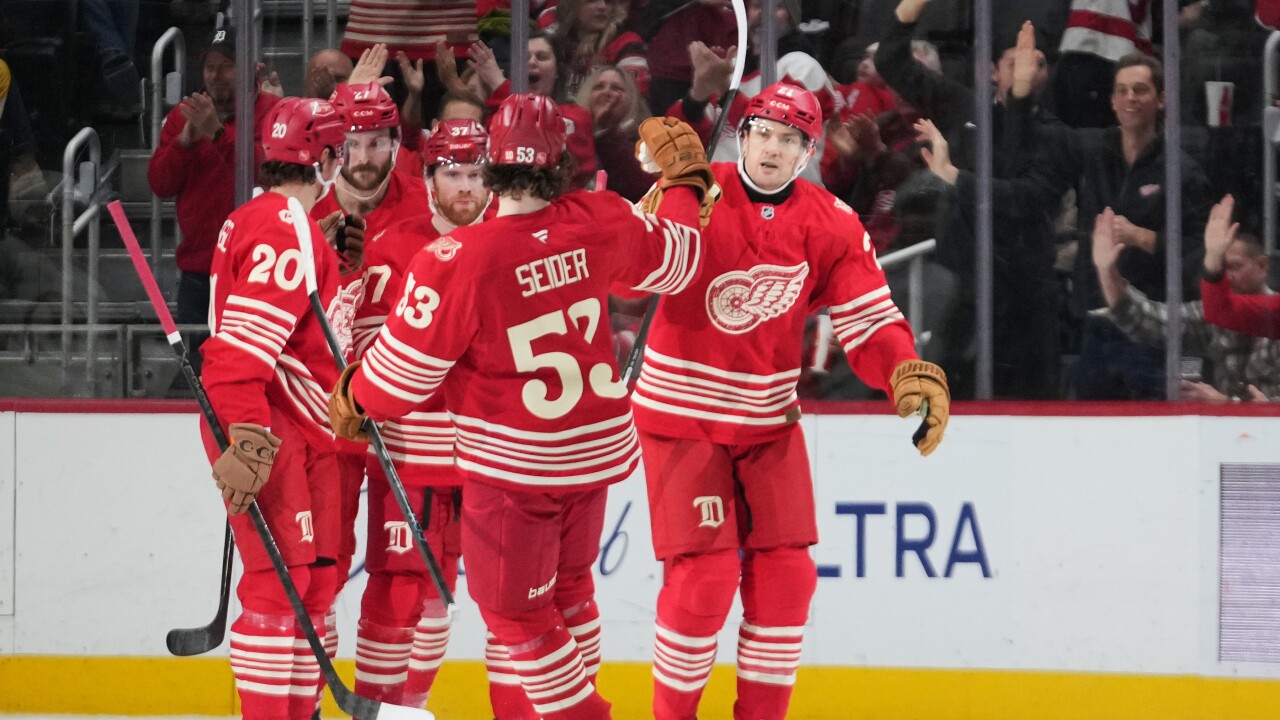 Bruins Red Wings Hockey