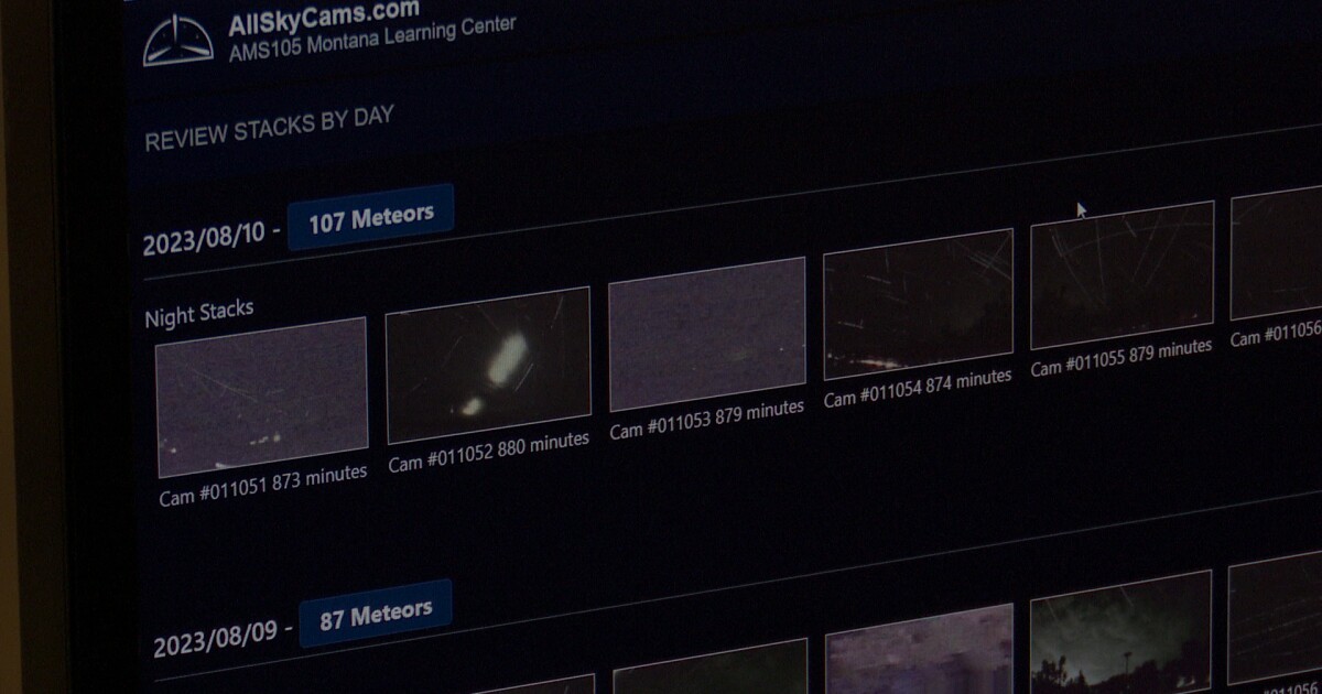 Tips for viewing the Perseid meteor shower in Montana