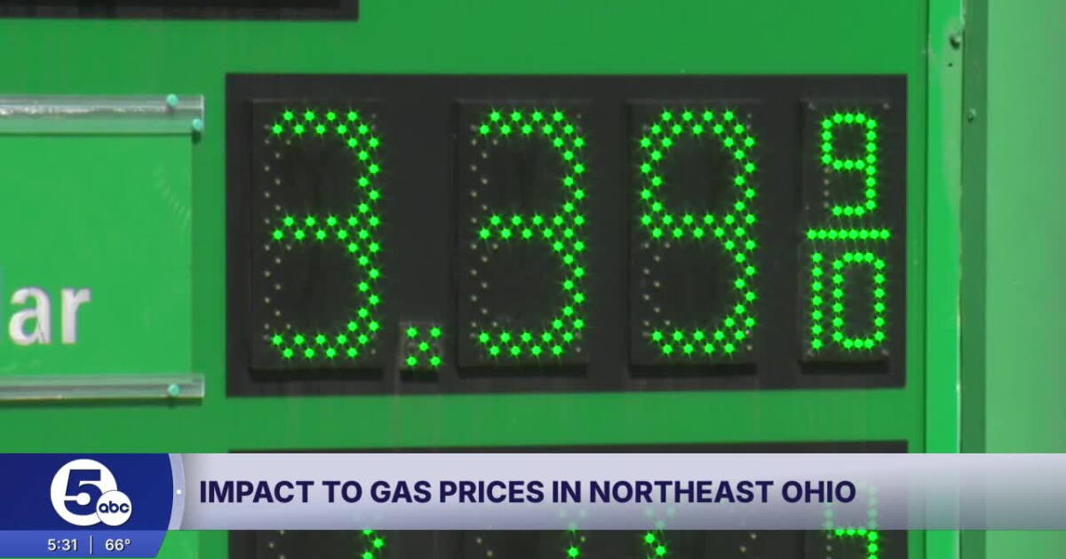 Why did gas prices spike in Northeast Ohio? A neighboring state is to
