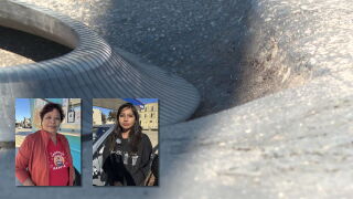Drivers say road depression at National Avenue and Layton Boulevard is causing flat tires, car damage