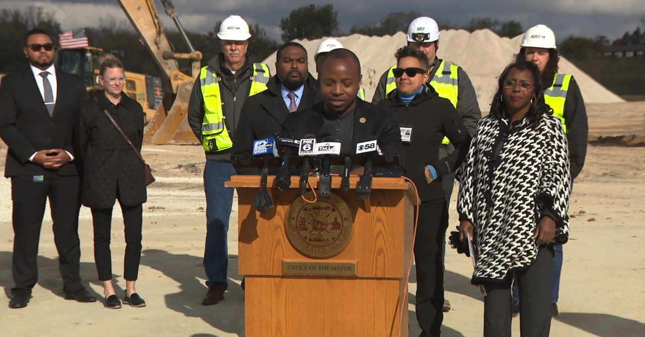 City officials held a press conference to recognize the completion of the demolition phase and to launch a public process to decide its future.
