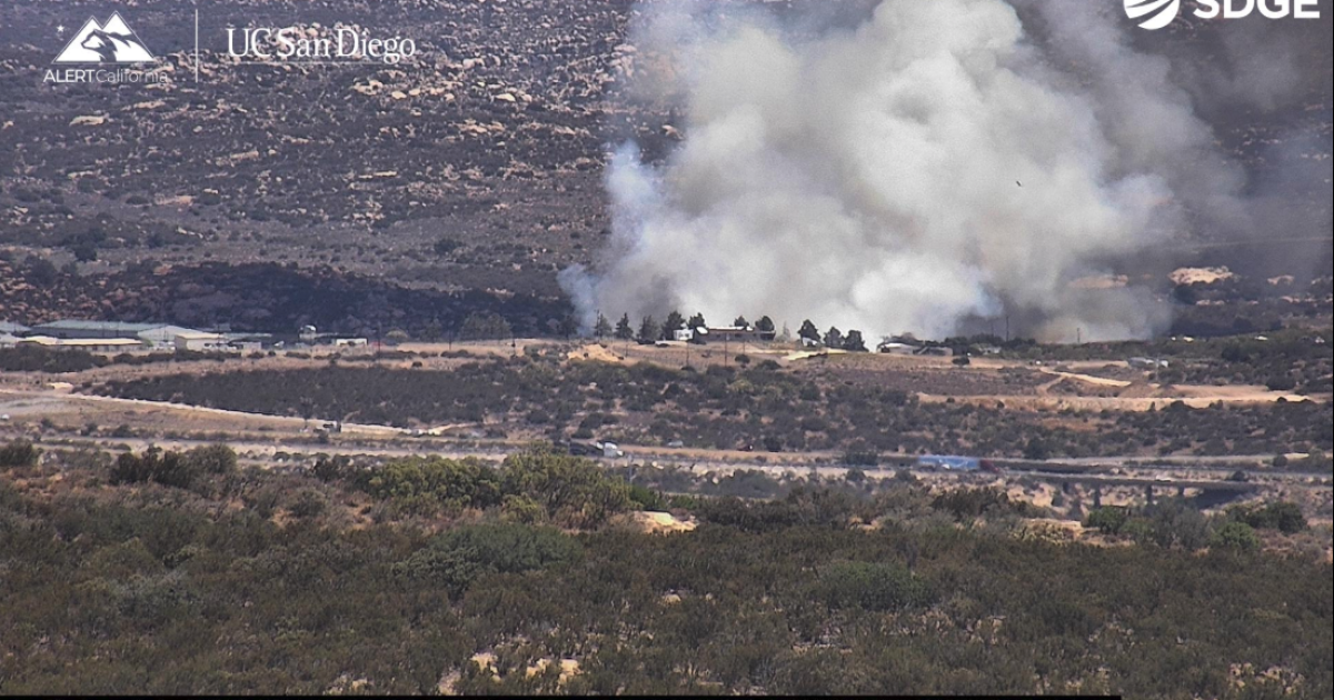 Brush Fire Burns 25 Acres, Evacuations Ordered San Diego Boulevard