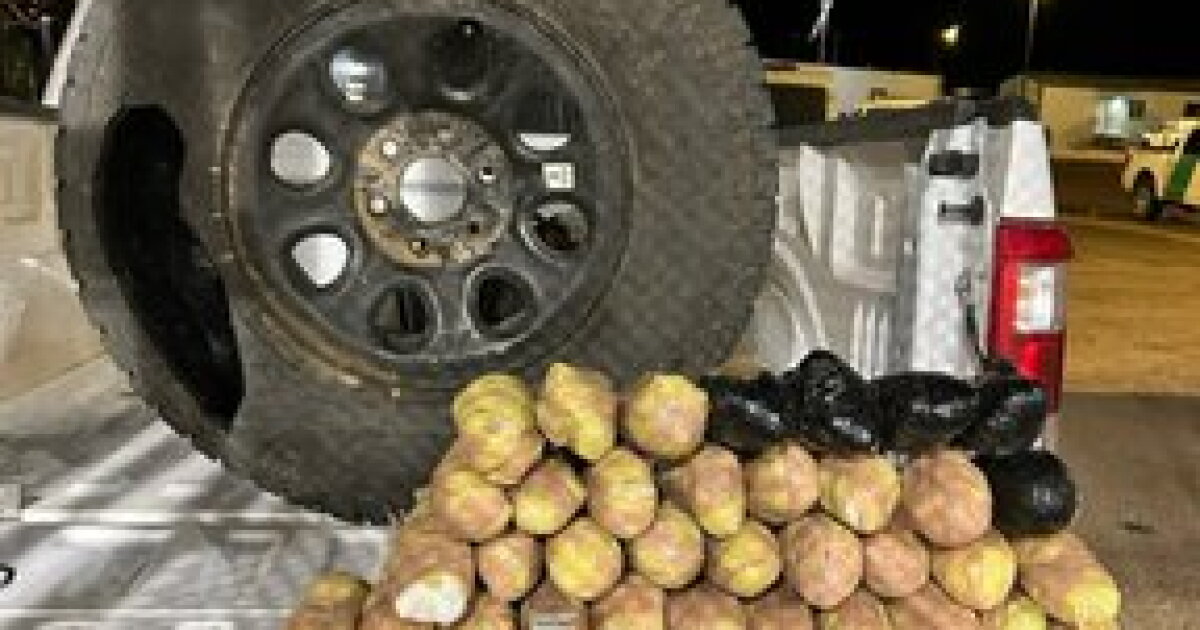 Border Patrol finds 35 packages of methamphetamine in abandoned tire