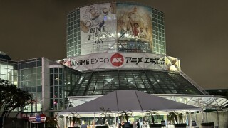 Anime Expo at Night