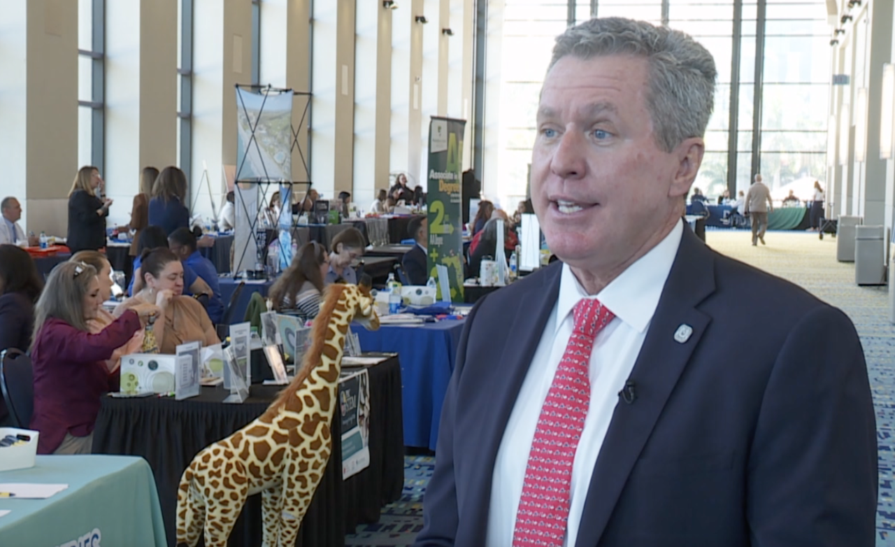 Palm Beach County Schools Superintendent Mike Burke Claim Your Future Showcase 01302024