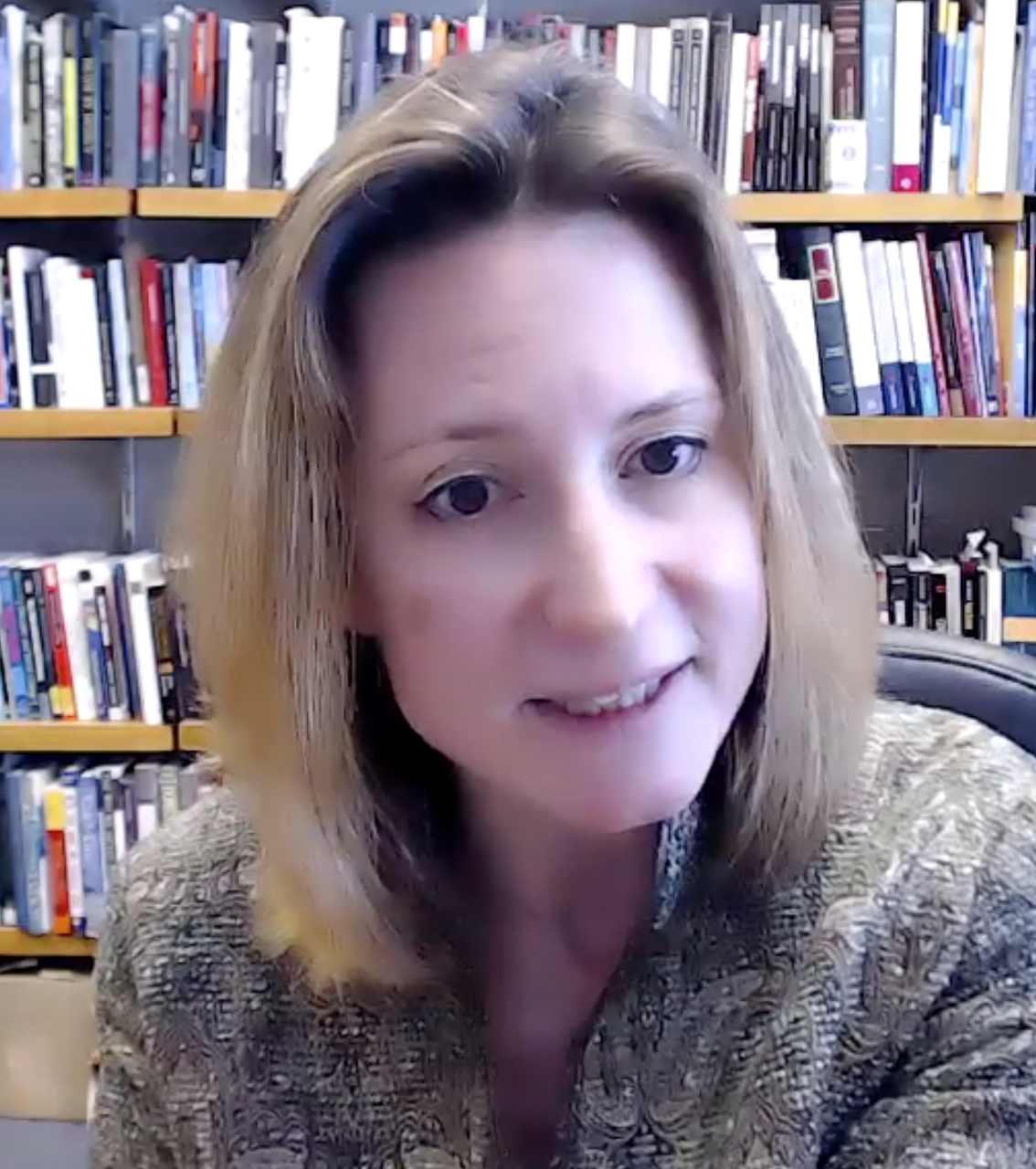 Indiana University Professor Jody Madeira on Zoom