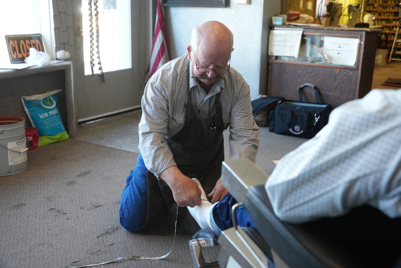 Boot measuring