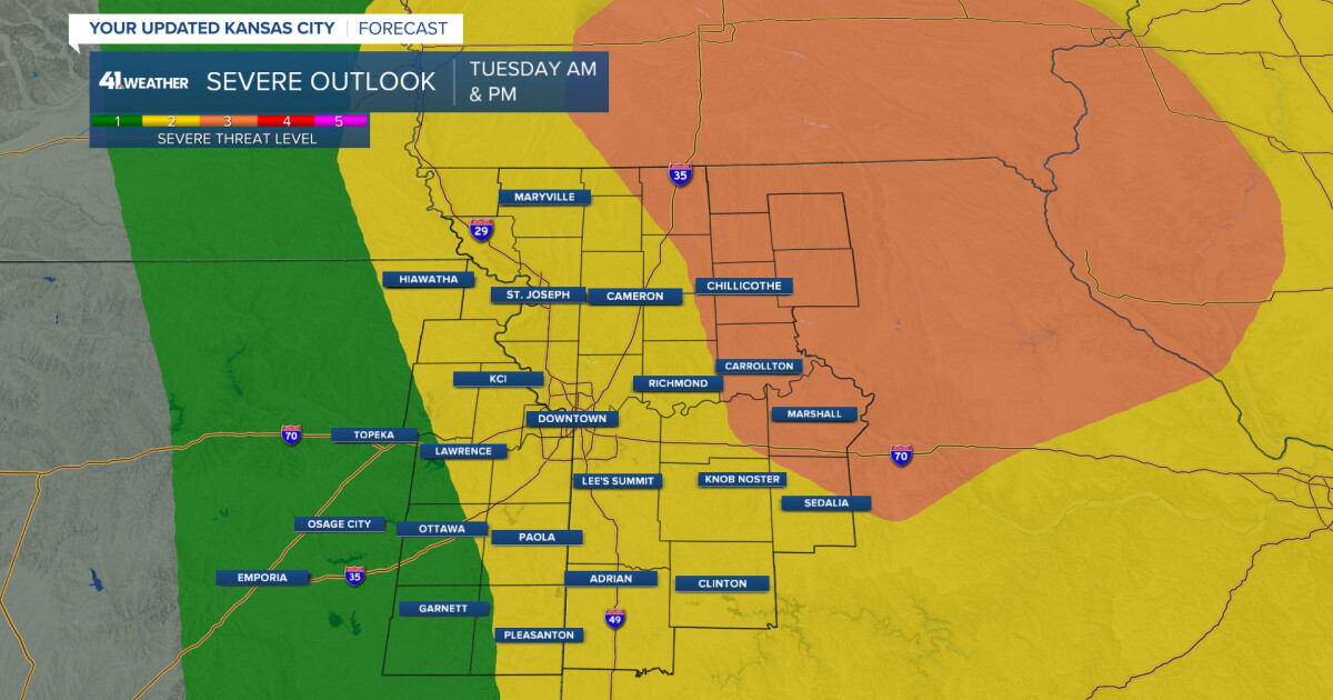 KSHB 41 Weather Blog | Kansas City's severe storm potential ramps up ...