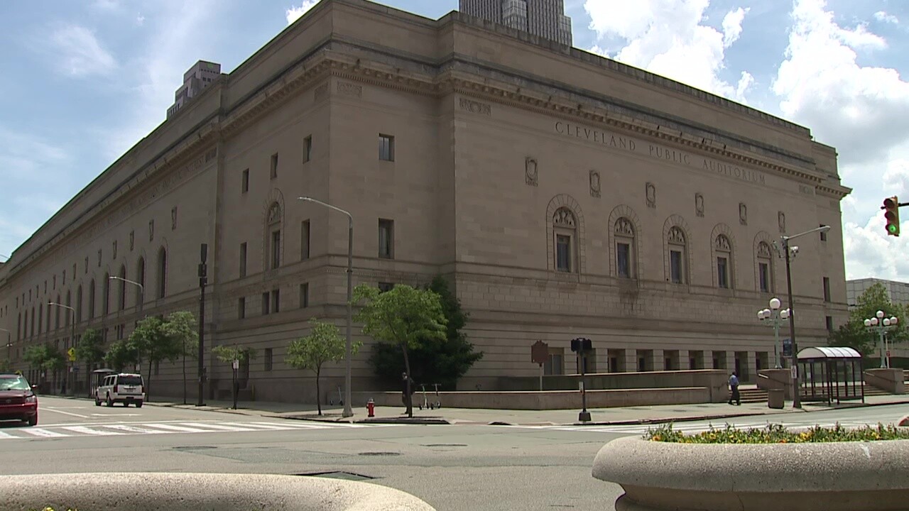 Cleveland Public Auditorium opened in 1922 and still serves as an event space.