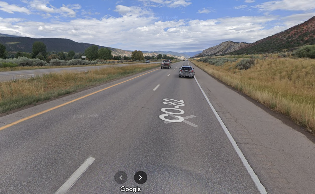 Milepost 10 Highway 82 in Garfield County