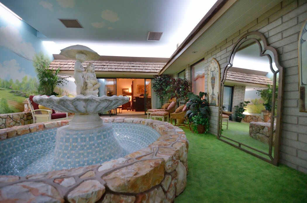 PHOTOS 1960s bomb shelter house on sale for 18 million in Las Vegas