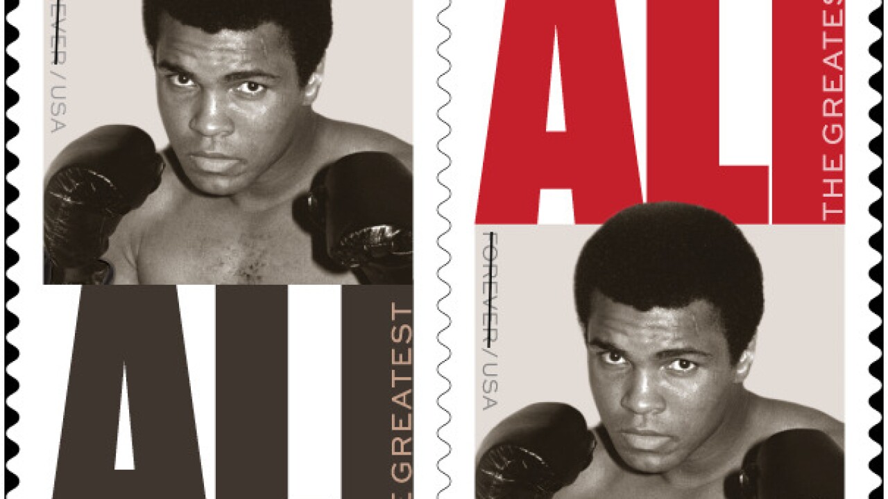Muhammad Ali-Stamp