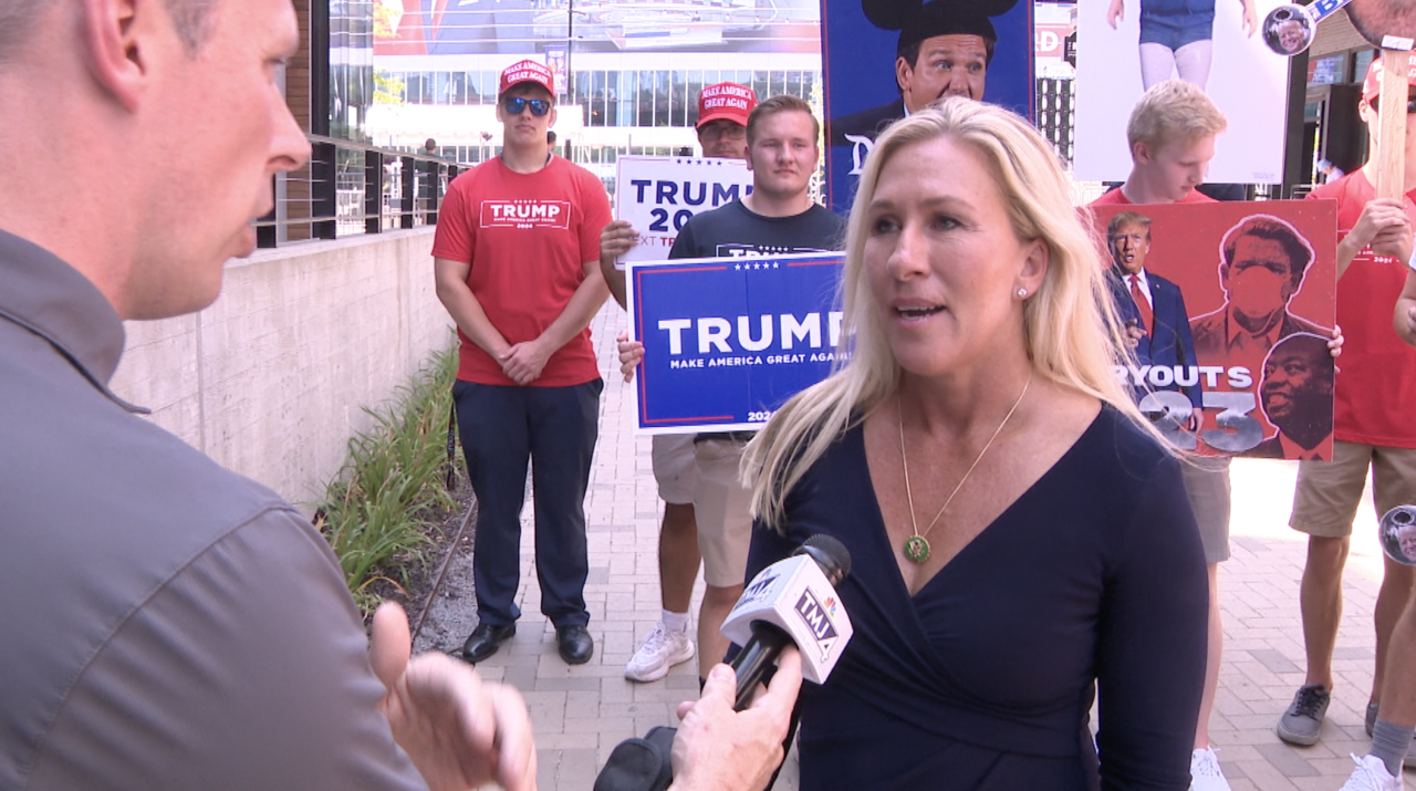 Marjorie Taylor Greene in Milwaukee