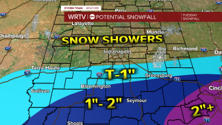 Tuesday Snow Forecast