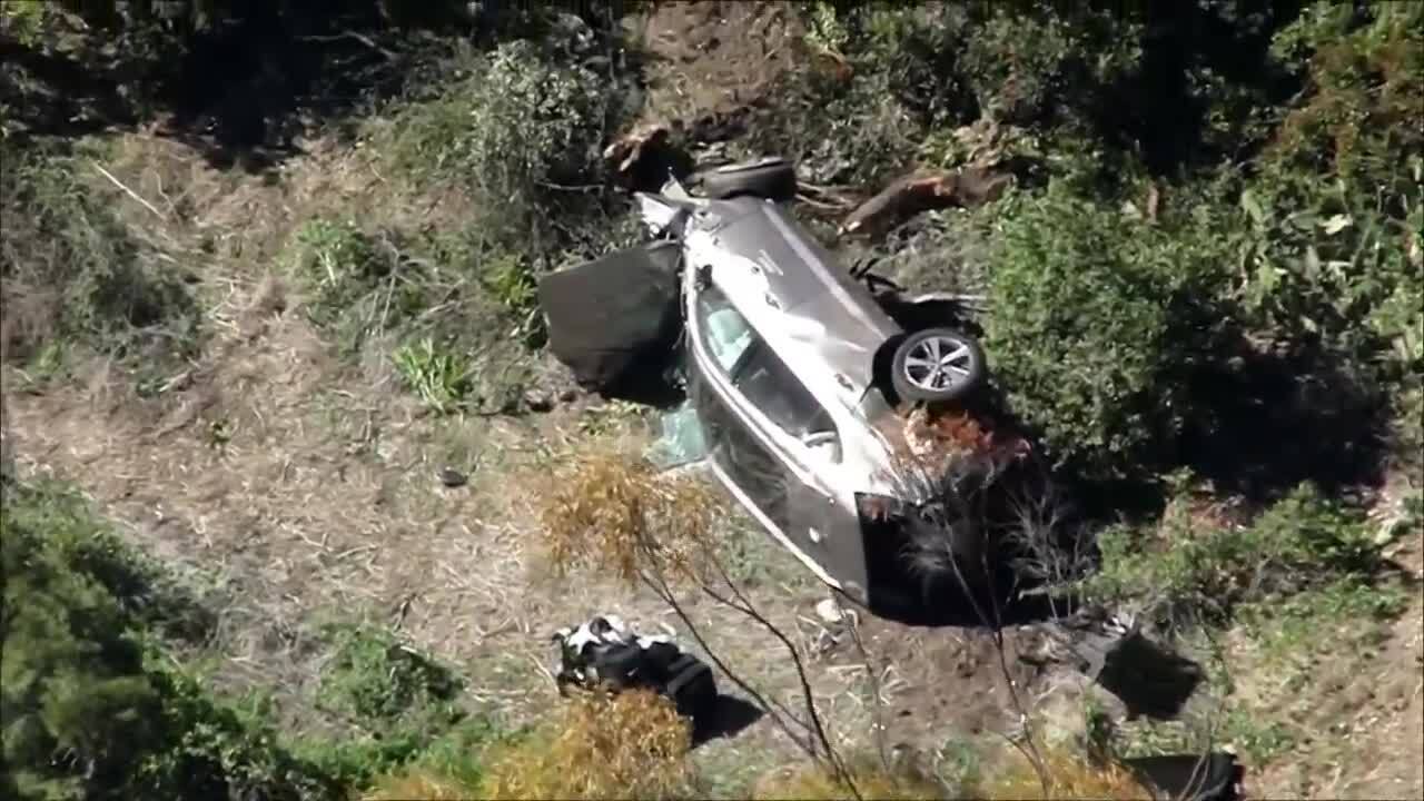 Tiger Woods SUV involved in crash, California